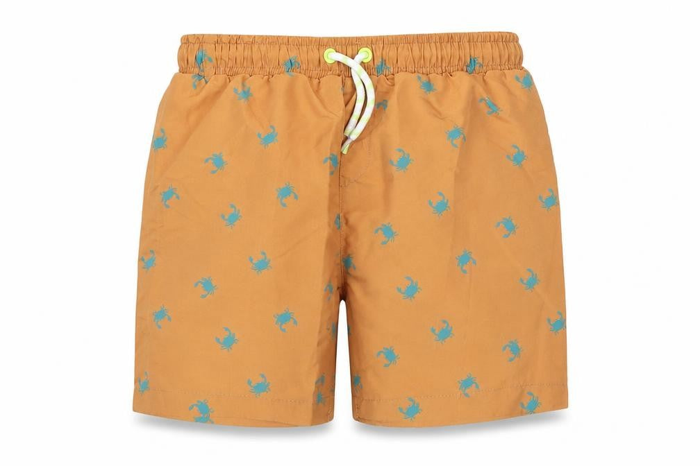 Leigh Tucker Boys Brown   Utility Shorts Size 5-6 Years - swim beach
