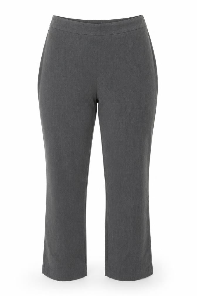 Isle Womens Grey   Dress Pants Trousers Size 16 L26 in