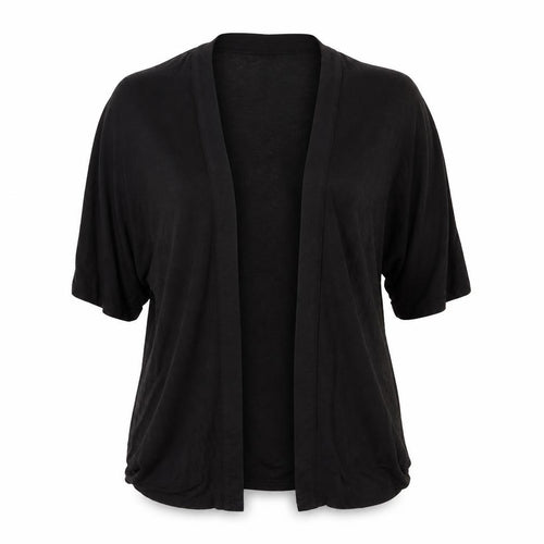 F&F Womens Black  Jersey Cardigan Jumper Size 10