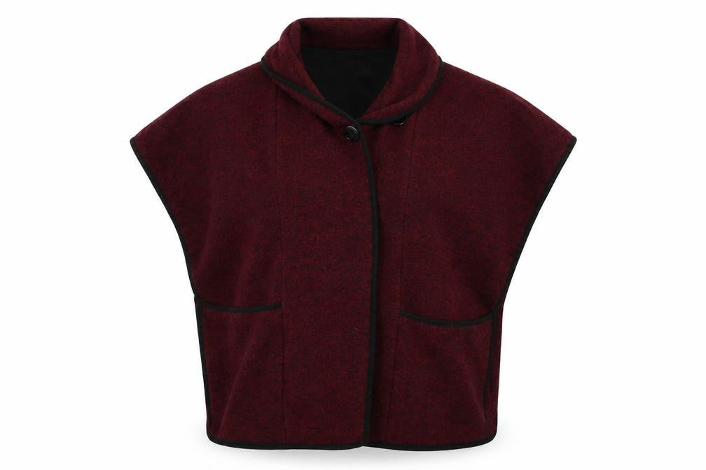 Saloos Womens Red  Knit Cardigan Jumper Size M