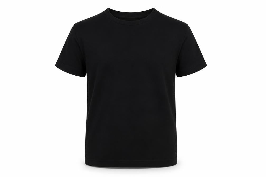 Next Boys Black Colourblock  Basic T-Shirt Size 10 Years