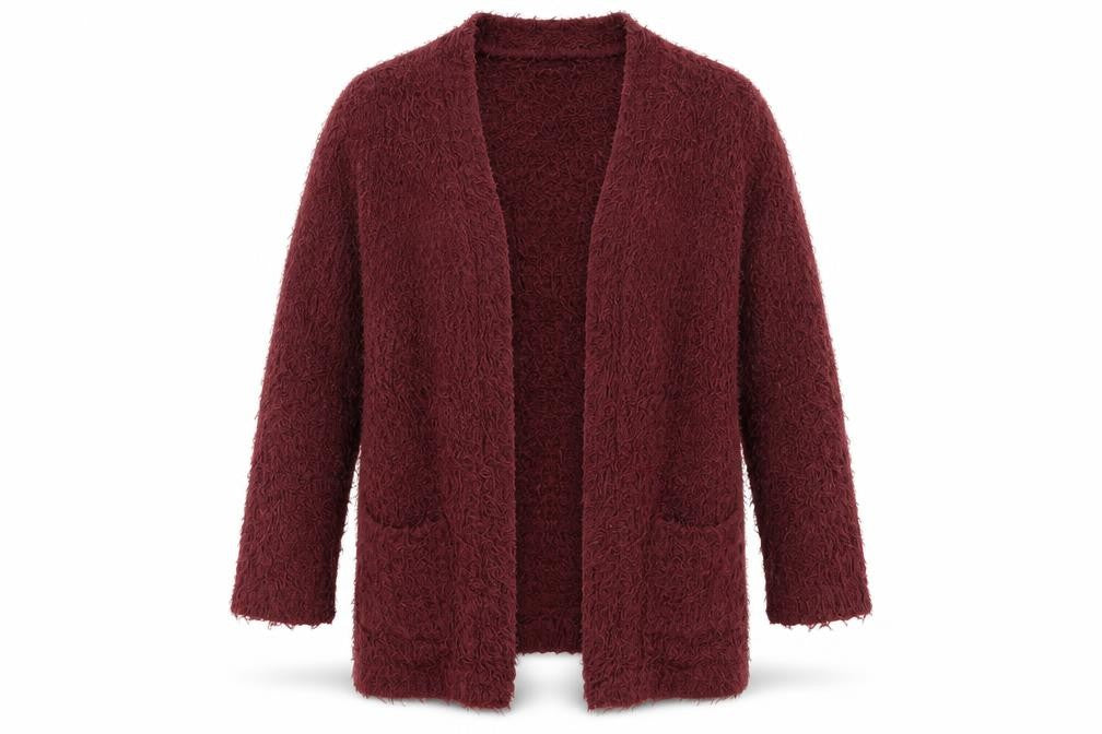 Brave Soul Womens Red   Cardigan Jumper Size 8