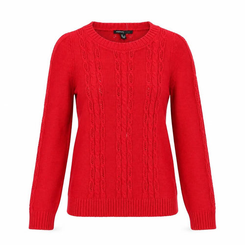 Mango Womens Red   Pullover Jumper Size S