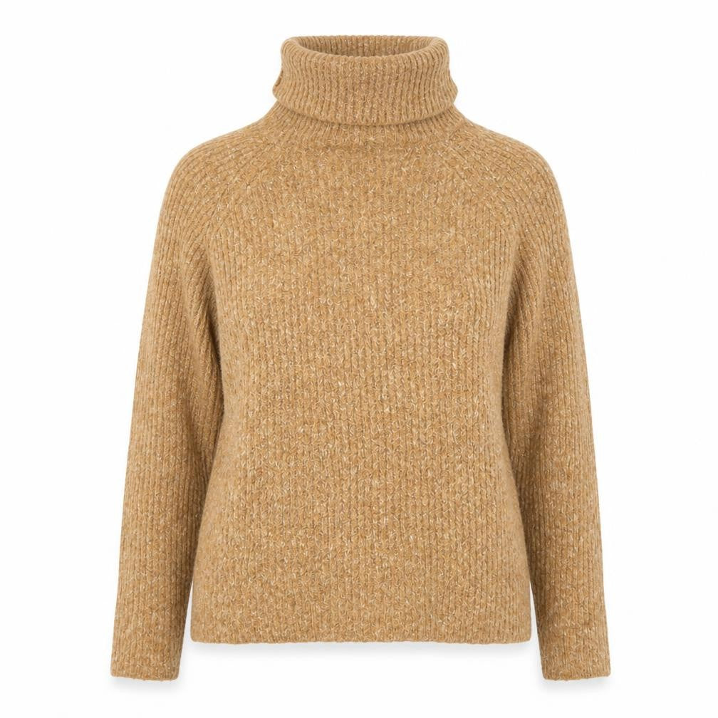 Front view of Papaya women’s yellow jumper, size M