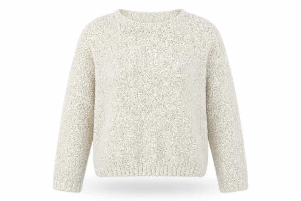 Front view of New Look women’s beige jumper, size M