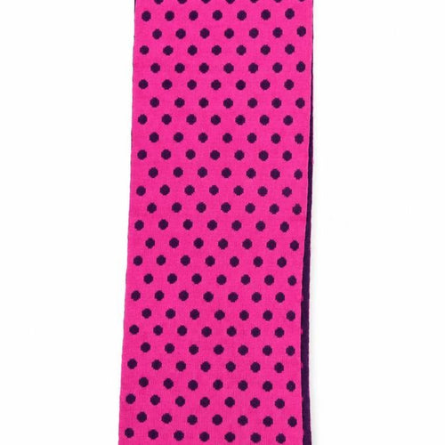 BHS Girls Pink Spotted  Scarf Scarves & Wraps Size Regular