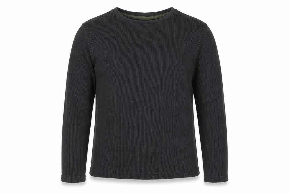 Front view of Tu boys’ grey jumper, size 10, years