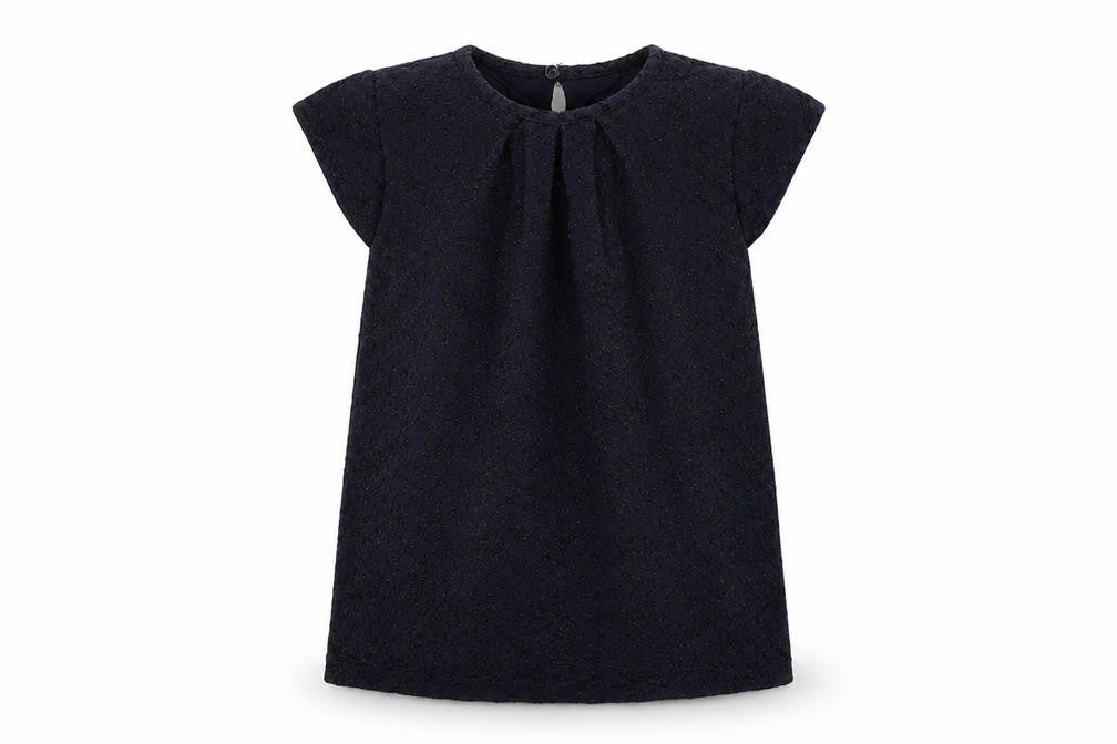 Zara Girls Blue Floral  T-Shirt Dress  Size 3-4 Years