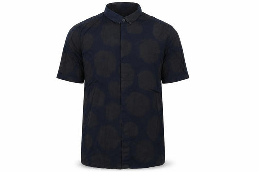 Front view of ASOS men’s multicoloured button-up, size M