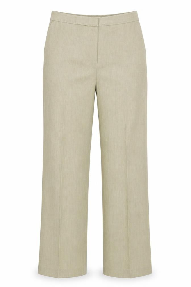 Preworn Womens Beige   Dress Pants Trousers Size 30 in L28 in