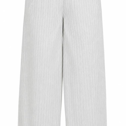BM Womens Grey Striped  Trousers  Size 18 L28 in