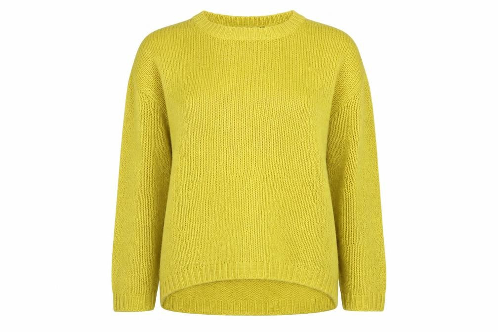 Select Womens Yellow   Pullover Jumper Size 12
