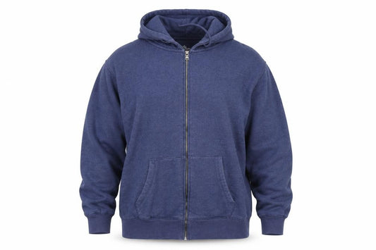 Front view of Matalan men’s blue jacket, size 38