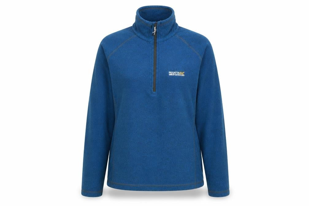 Front view of Regatta women’s blue jumper, size L