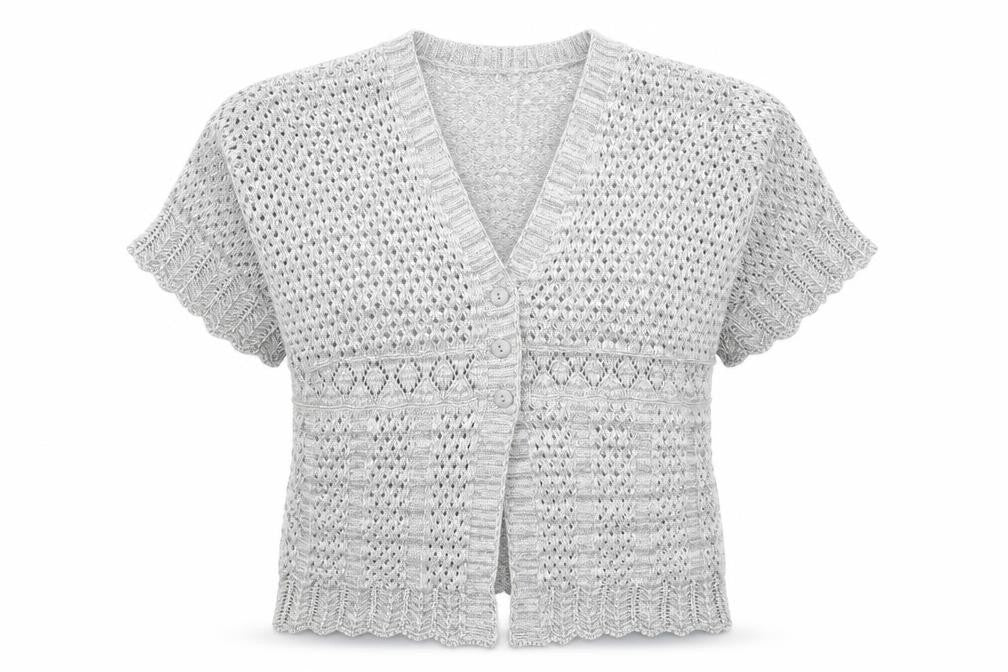Pure and Natural Womens Grey   Cardigan Jumper Size XL