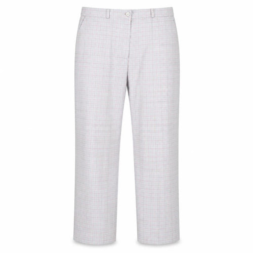 Gelco Mens Grey Check  Trousers  Size 32 in L30 in