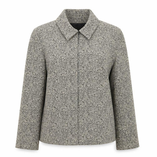 Front view of Wallis women’s beige jacket coat, size UK 10