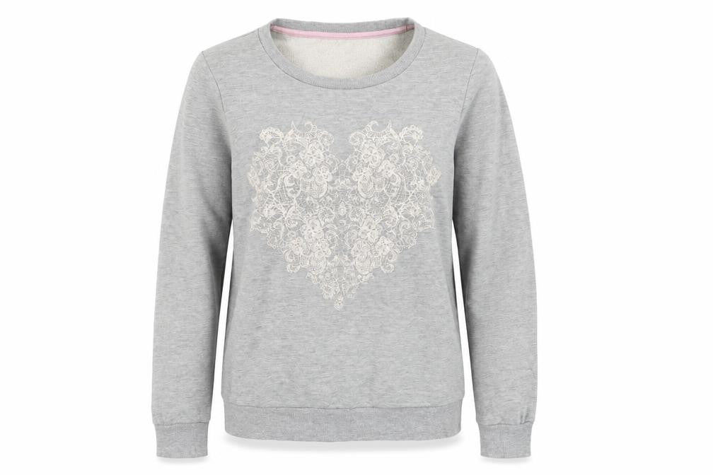 George Womens Grey   Pullover Sweatshirt Size 10