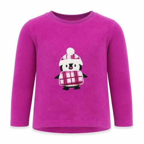 Sweet Dreams Girls Pink Solid Fleece Top Pyjama Top Size 7-8 Years