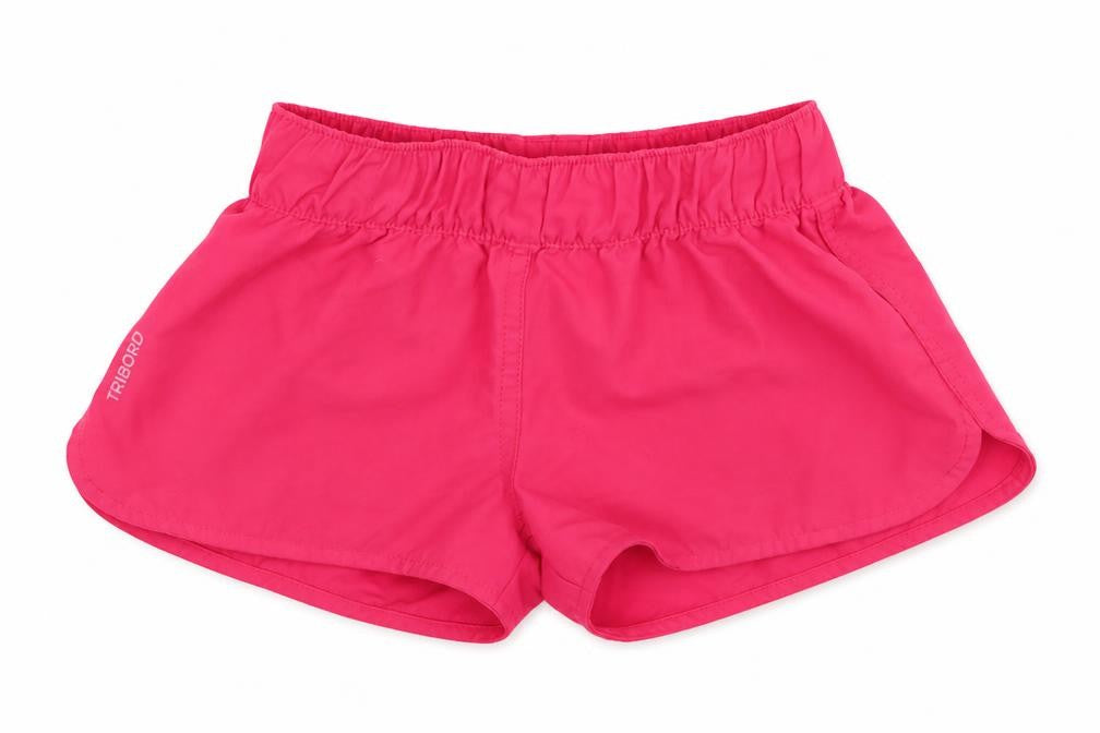 DECATHLON Girls Pink   Sweat Shorts Size 6 Years