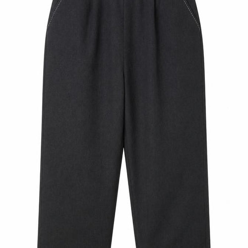 BM Collection Womens Grey   Chino Trousers Size 16 L24 in