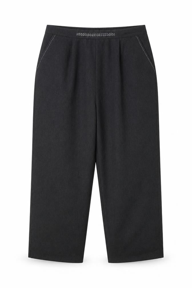 BM Collection Womens Grey   Chino Trousers Size 16 L24 in