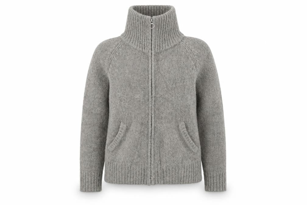 Dorothy Perkins Womens Grey   Full Zip Jumper Size 14