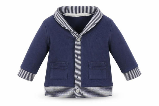 Front view of George Baby Blue Basic Button-Up, size 3-6, Months