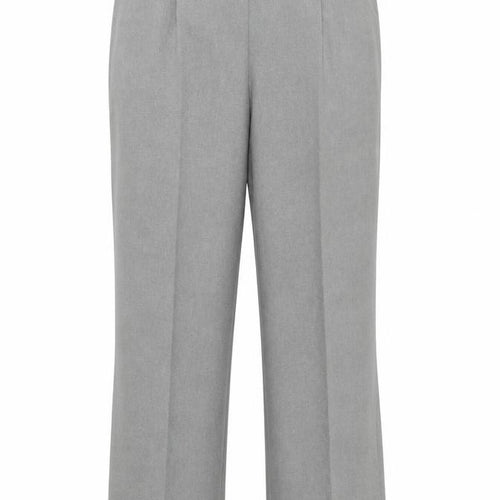 Emma Collection Womens Grey   Trousers  Size 18 L26 in