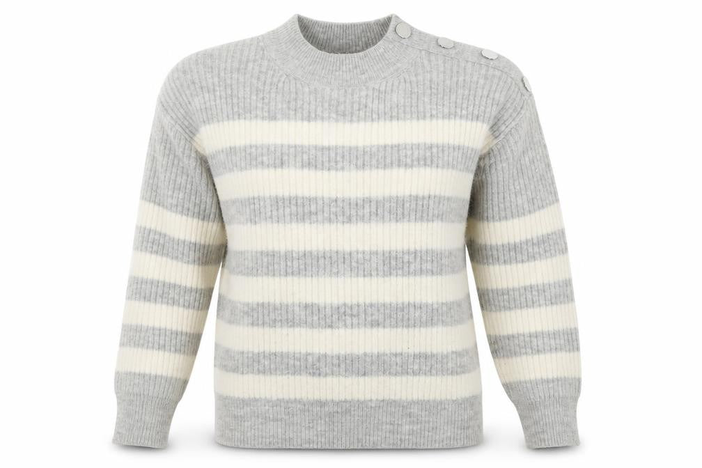 George Womens Multicoloured Striped  Pullover Jumper Size S