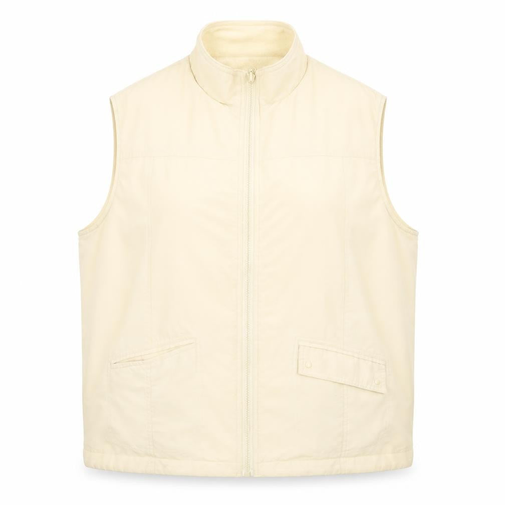 Bonmarché Womens Beige   Gilet Coat Size L