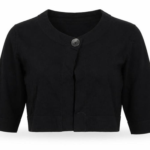 George Womens Black  Knit Cardigan Jumper Size 14