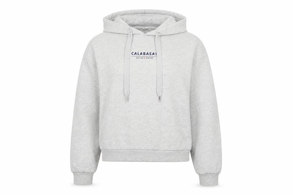 Divided by H&M Womens Grey  Jersey Pullover Hoodie Size S  - Calabasas