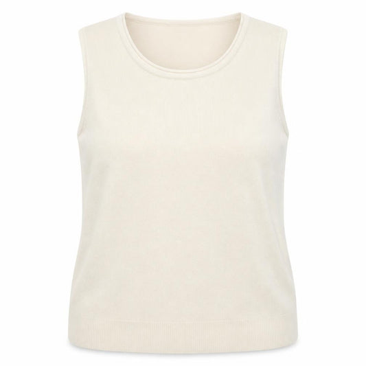 Front view of Asda George women’s beige jumper, size UK 18