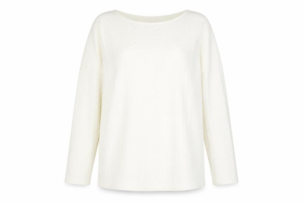 Peacocks Womens Ivory   Basic T-Shirt Size 12