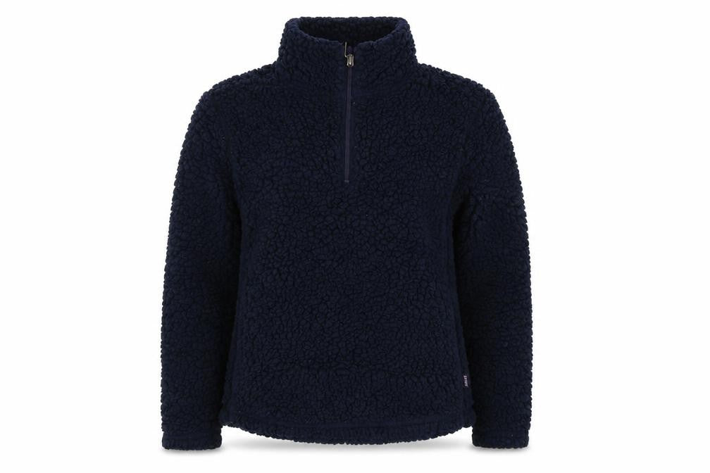 Front view of Alpine Spirit women’s blue jumper, size S