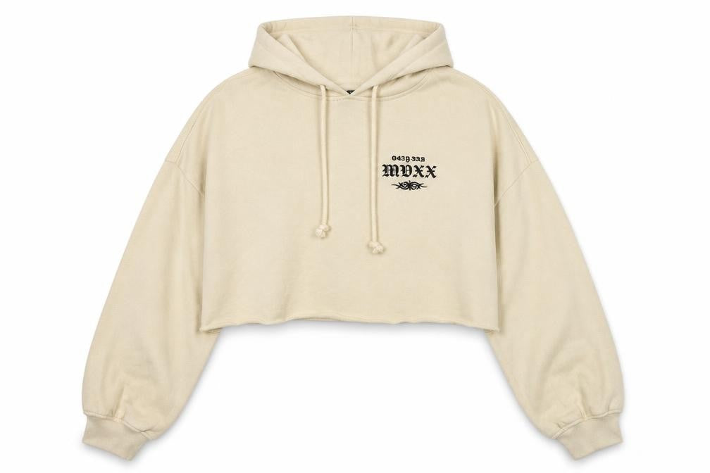 Front view of H&M women’s beige jumper, size XS