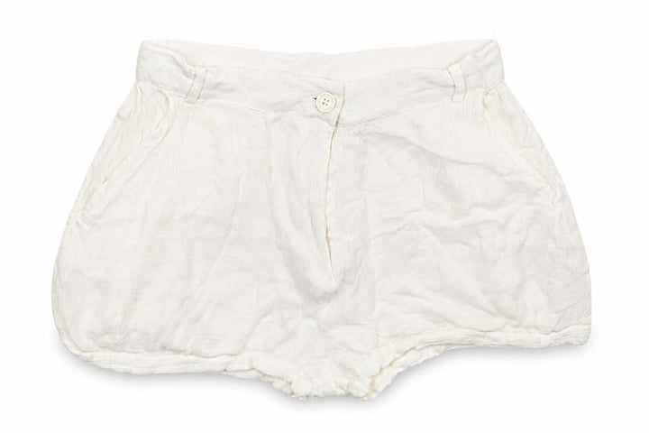 Nasty Gal Womens White Hot Pants Shorts Size 4