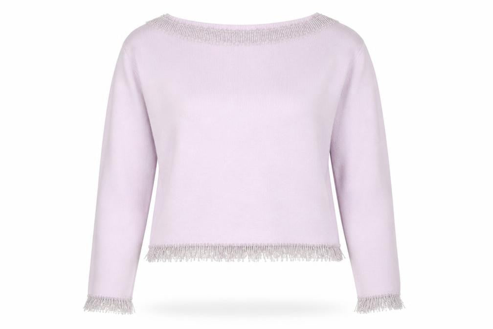 Front view of Whistler women’s purple jumper, size L