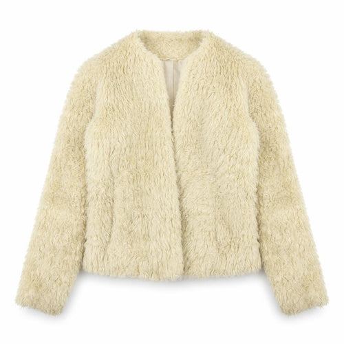 New Look Girls Ivory   Overcoat Coatigan Size 14 Years