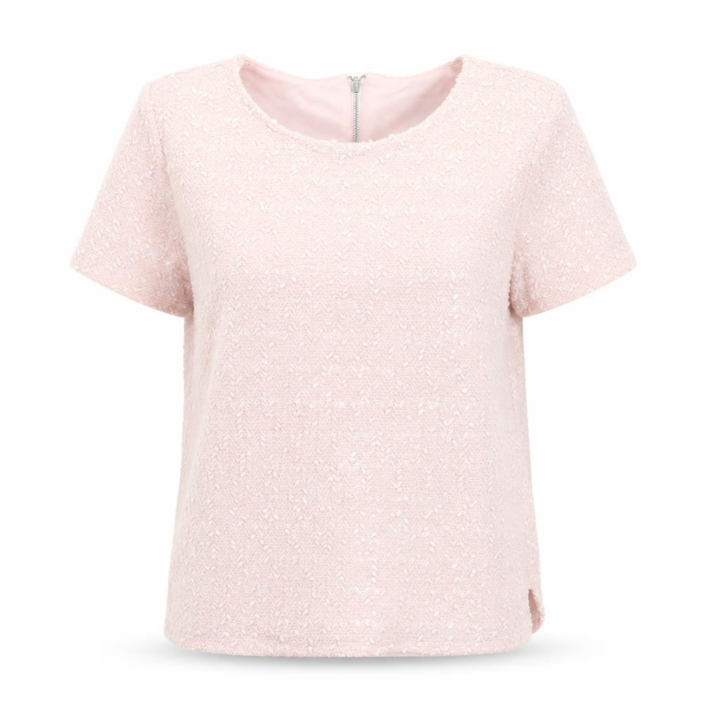 Oasis Womens Pink   Basic T-Shirt Size S
