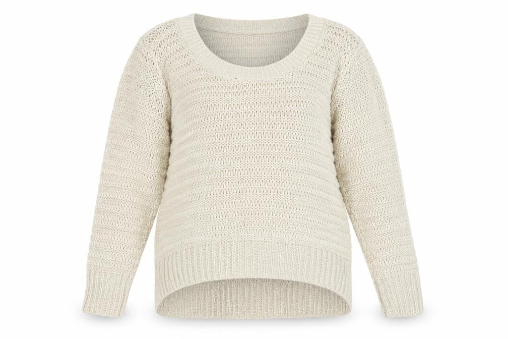 Front view of Dorothy Perkins women’s beige jumper, size L