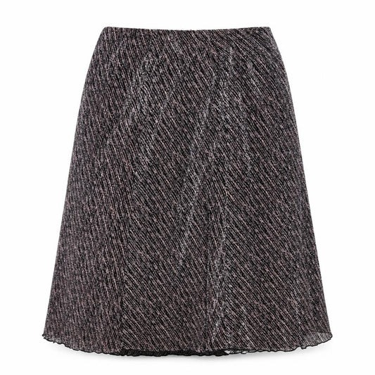 Front view of Citrus women’s pink a-line skirt, size UK 14