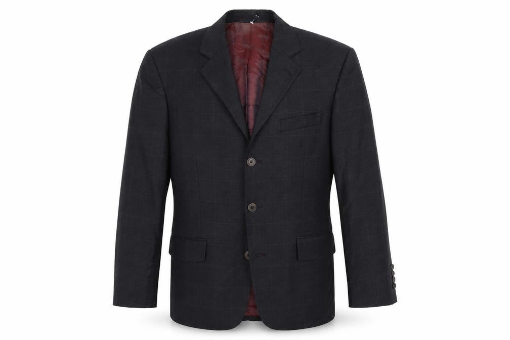 Front view of Next men’s grey jacket suit jacket, size 40