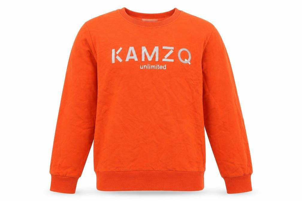 MFLD Girls Orange   Pullover Jumper Size 12 Years  - Kamzo unlimited size 150