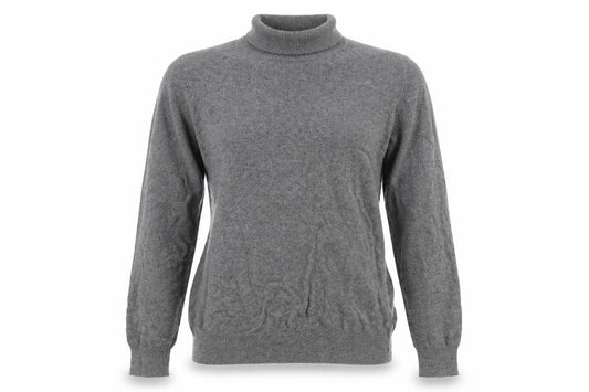 Front view of Next women’s grey jumper, size UK 12