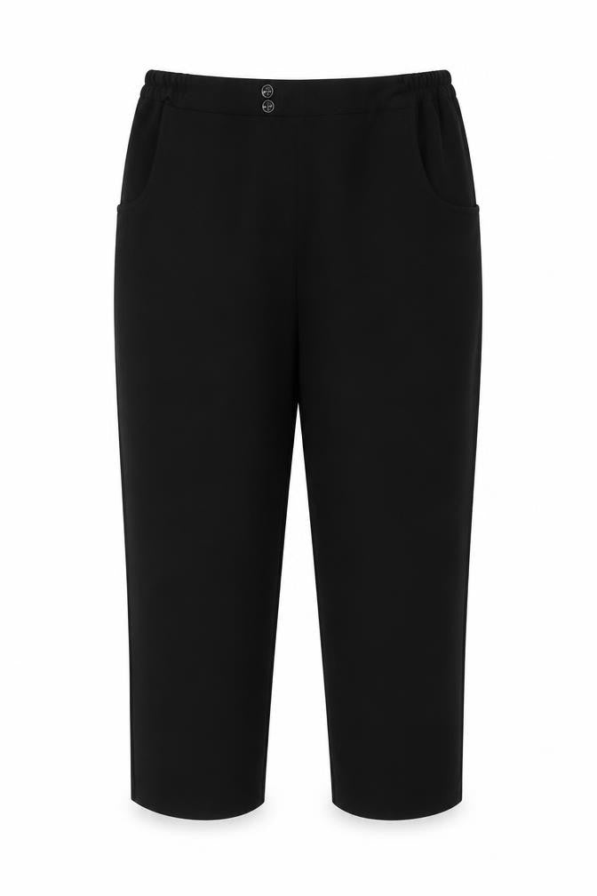 Special Collection Womens Black   Capri Trousers Size 18 L24 in