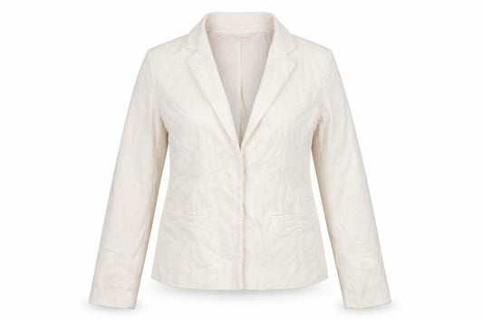 Front view of Miss Selfridge women’s pink jacket blazer, size UK 6