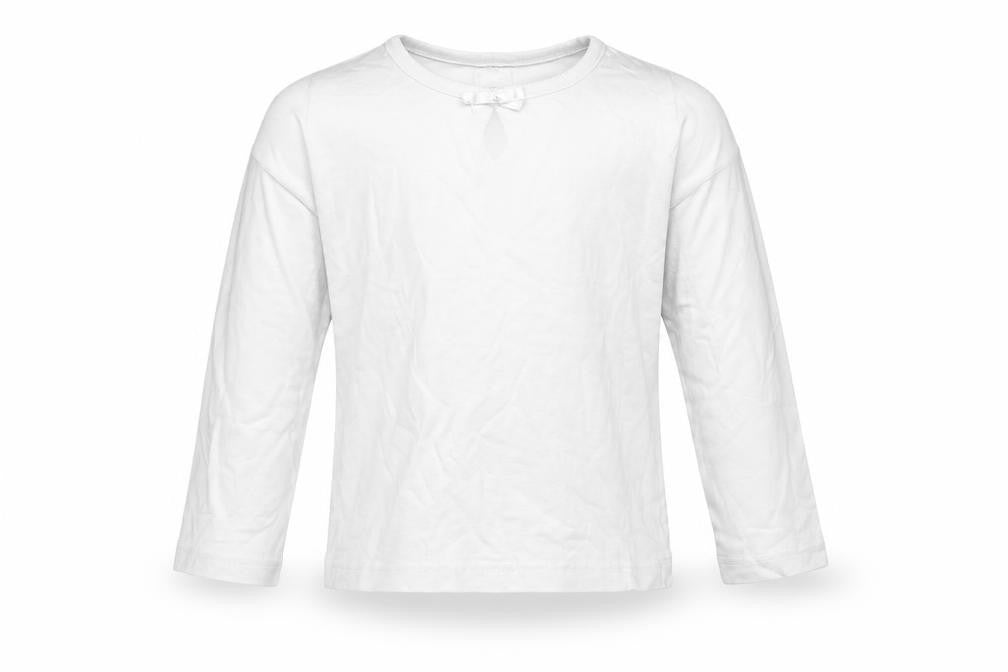 E-vie Angel Girls White   Basic T-Shirt Size 3-4 Years