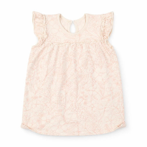George Girls Pink Floral  A-Line  Size 6-9 Months